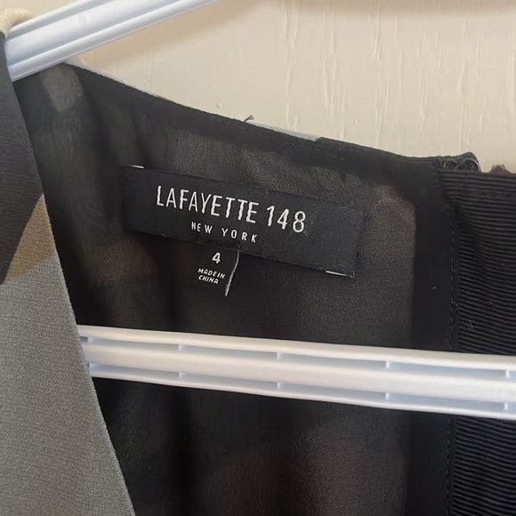 Lafayette 148 Telson Ornamental Mosaic Dress size 4 - Picture 4 of 9